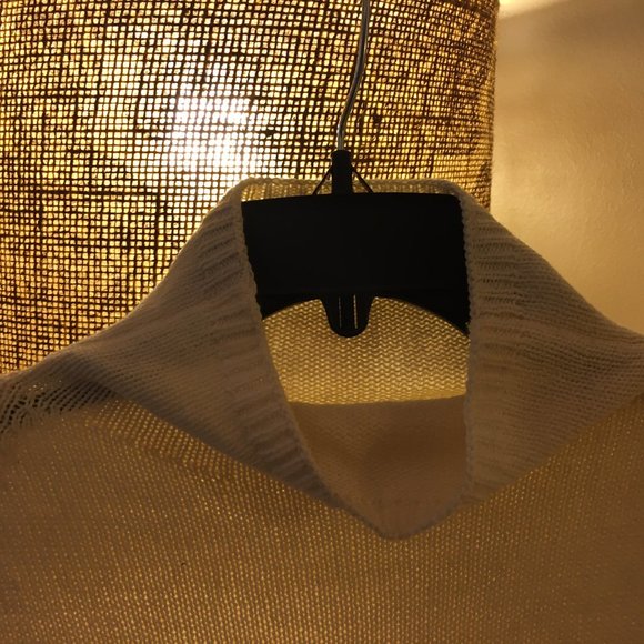 NWT Project Naadam Ivory Medium Ruffle Mock - Picture 2 of 10